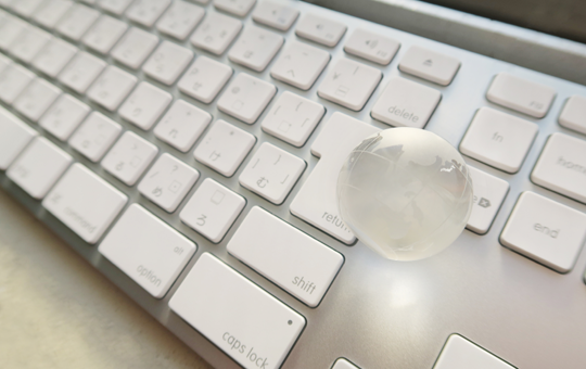 キーボードと地球